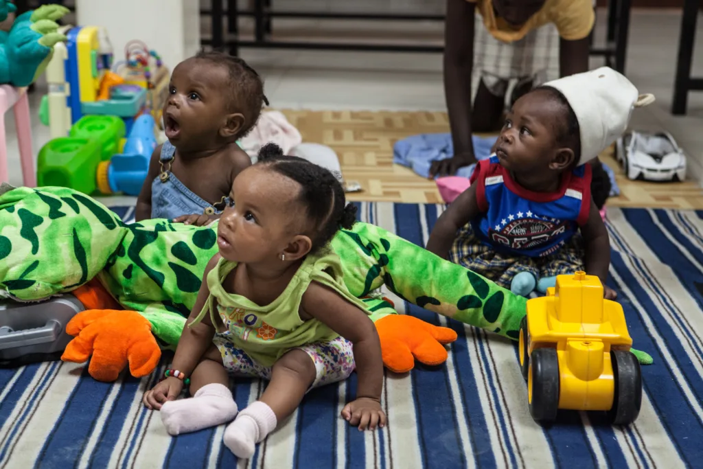 Children in nursery